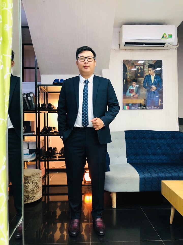 Suit Xanh Navy Công Sở Ôm Dáng