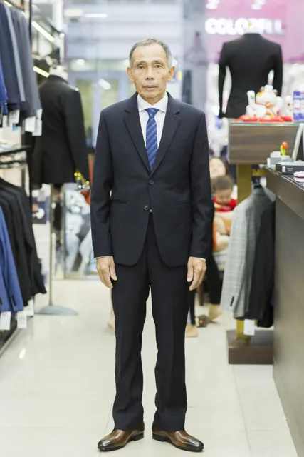 Bộ Suit Sui Gia 2 Nút Màu Đen
