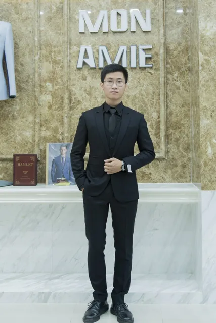Bộ Vest Nam Màu Đen - Chưa Bao Gồm Ghile