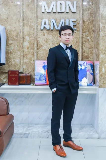 Bộ Vest Cưới Màu Đen