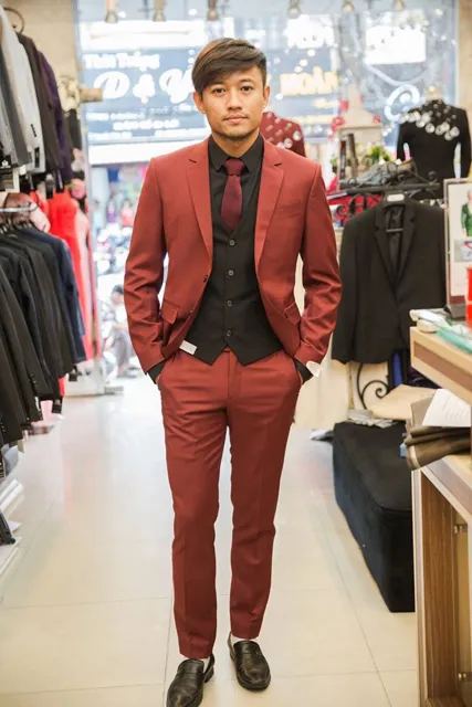 Suit Đỏ Đô KH126 -Chưa bao gồm ghile
