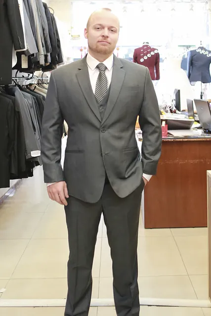 Vest Châu Âu Xám Tro CA19
