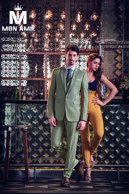 Bộ suit nam cao cấp D608-1 - Chưa bao gồm ghile