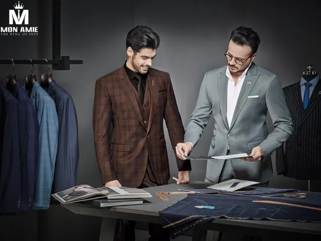 Bộ suit nam cao cấp D639-1 - Chưa bao gồm ghile