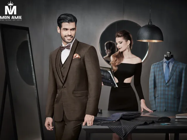 Bộ suit nam cao cấp D659-1 - Chưa bao gồm ghile
