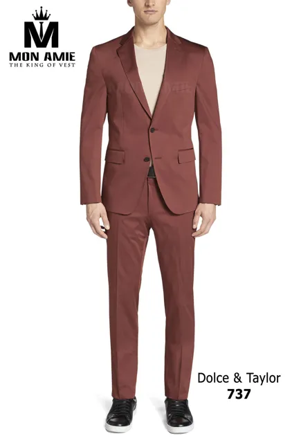 Bộ Vest Đỏ Đô D&T006