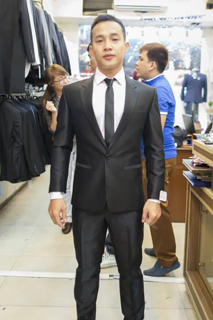 Veston Cashmere Hàn Quốc Lịch Lãm