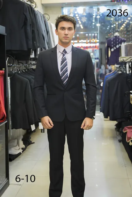 Bộ Suit Nam Màu Đen