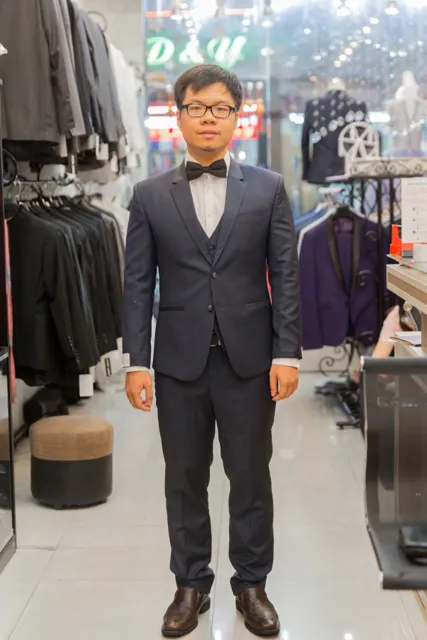 Suit Xanh Đen KH140 - Chưa Bao Gồm Ghile