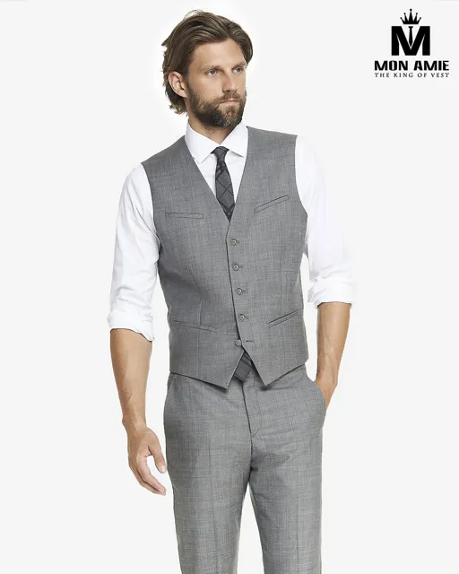 Áo Ghi Lê Nam Xám Trắng Sang Trọng S5