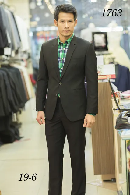 Bộ Vest Chú rể màu Xám Rêu KH191