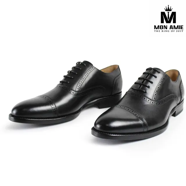 Giày Tây Nam Cao Cấp Italia Màu Đen NJ04H002 Tuxedo