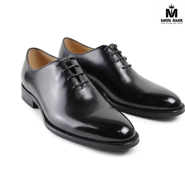 Giày Tây Nam Cao Cấp Italia Màu Đen NJH1101 Tuxedo