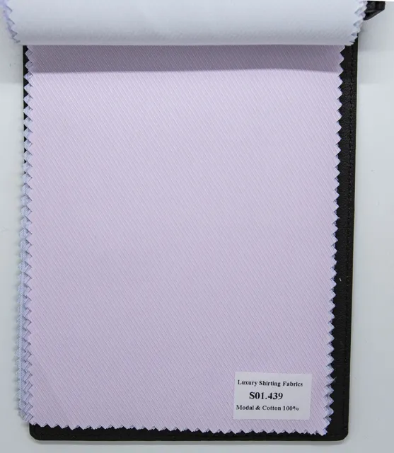 Mẫu vải may áo sơ mi hồng sọc xéo đẹp S01.439