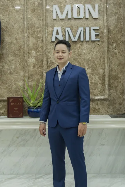 Bộ Vest Nam Màu Xanh Navy KH184 - Chưa Bao Gồm Ghile