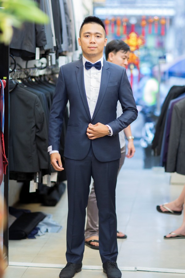 Suit Xanh Navy Italia KH97 — ảnh 1