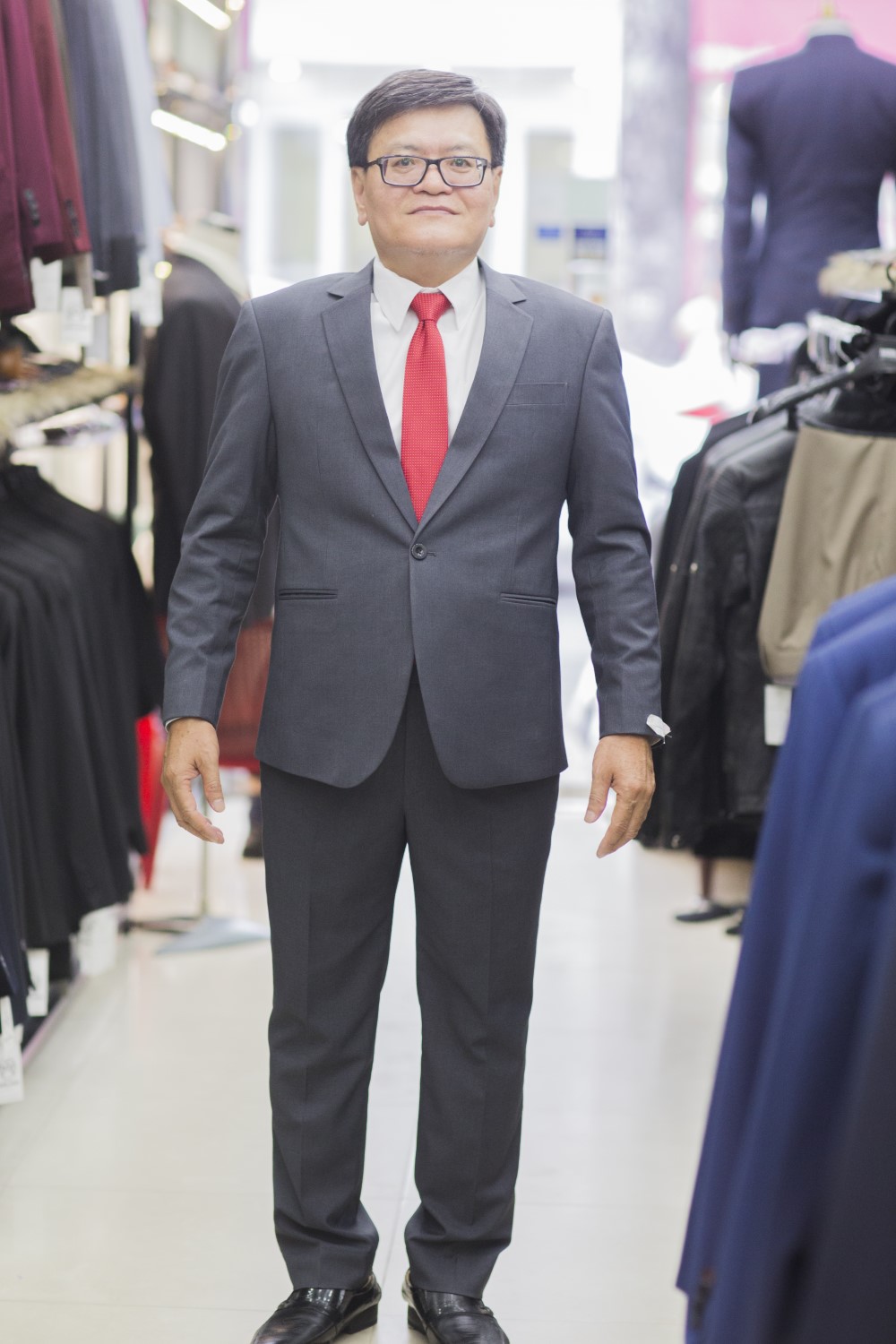 Suit Sui Gia Màu Xám — ảnh 1