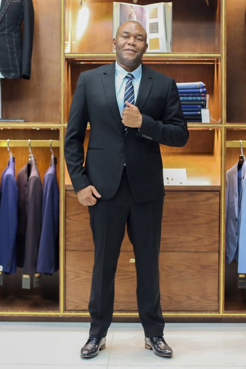 Bộ Vest Nam Màu Đen — ảnh 1