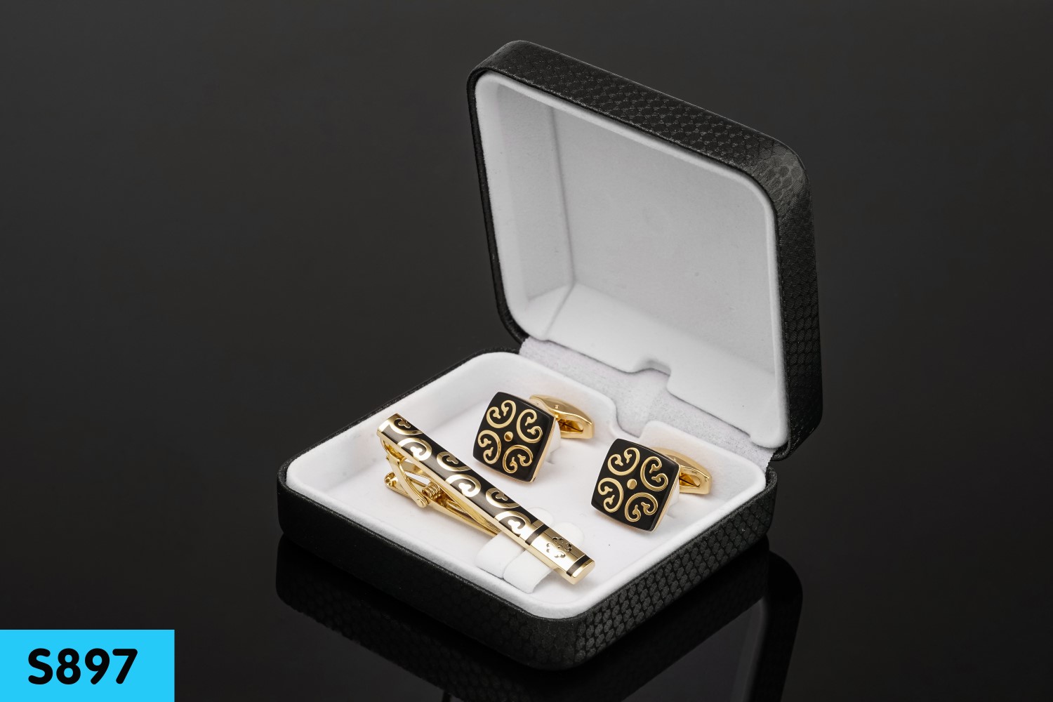 Bộ Cufflink khuy măng set- Tie Clip S897 — ảnh 1