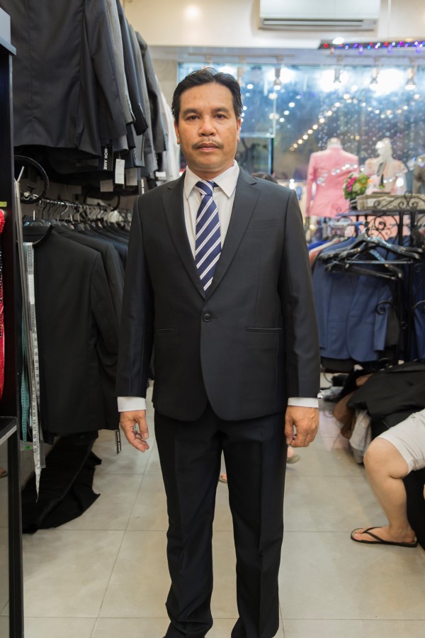 Vest Sui Gia Hàn Quốc Xanh Đen M04 — ảnh 1